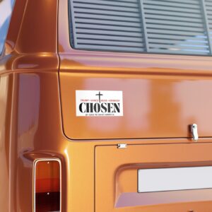 Chosen by God to save America – Trump, Vance, Musk, Kennedy Bumper Sticker