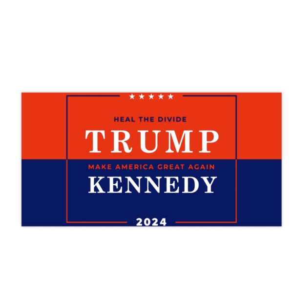 Heal the Divide Trump MAGA Kennedy Bumper Stickers