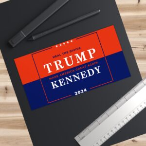 Heal the Divide Trump MAGA Kennedy Bumper Stickers US