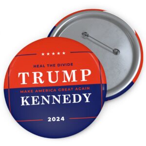 Heal the Divide Trump MAGA Kennedy Buttons