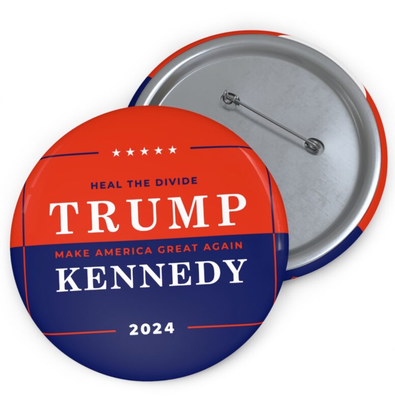 Heal the Divide Trump MAGA Kennedy Buttons