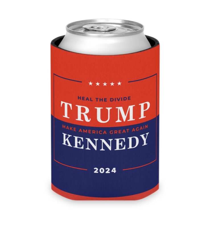 Heal the Divide Trump MAGA Kennedy Can Coolers