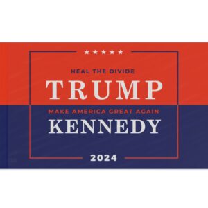 Heal the Divide Trump MAGA Kennedy Flag