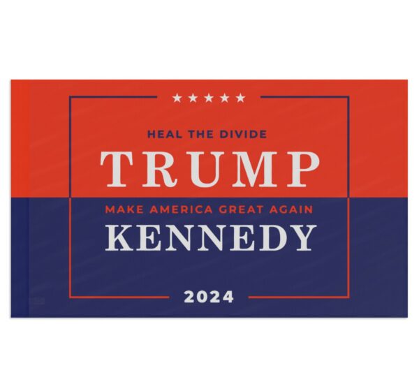 Heal the Divide Trump MAGA Kennedy Flag