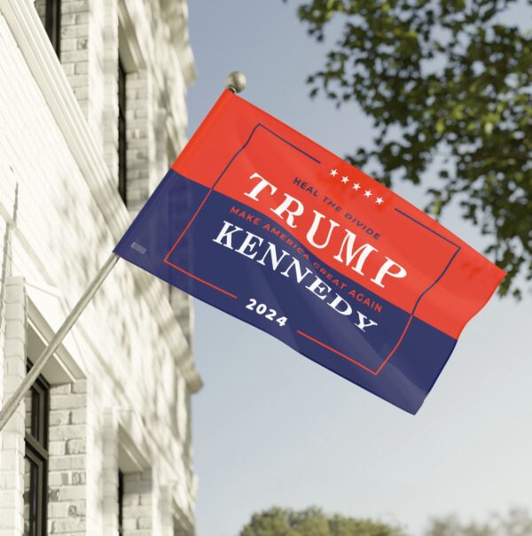 Heal the Divide Trump MAGA Kennedy Flag USA