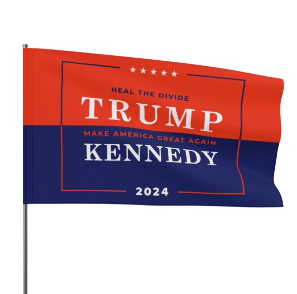 Heal the Divide Trump MAGA Kennedy Flags