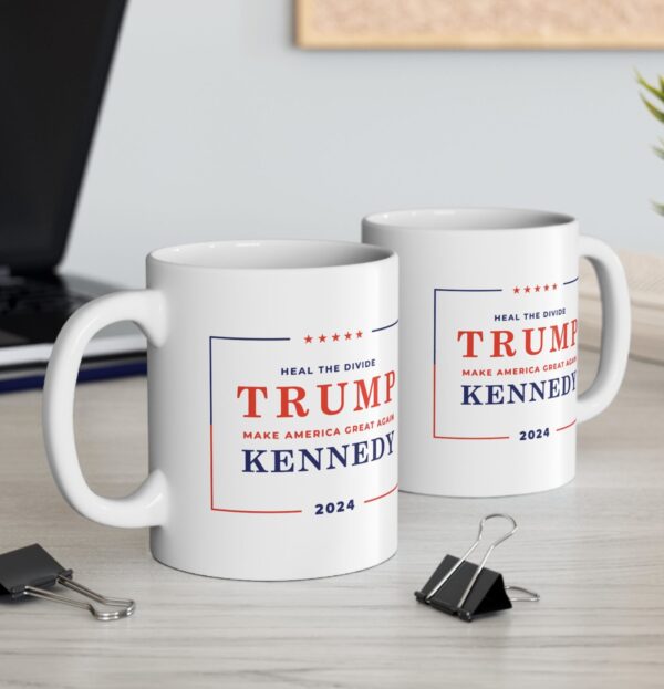 Heal the Divide Trump MAGA Kennedy Mug USA