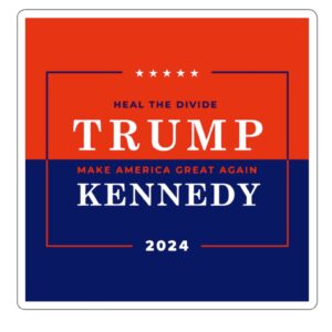 Heal the Divide Trump MAGA Kennedy Stickers