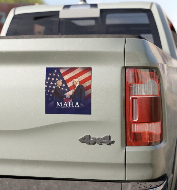 MAHA Make America Healthy Again Car Magnet