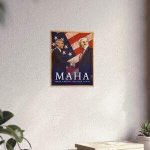 MAHA Make America Healthy Again Posters US