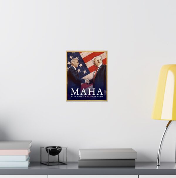 MAHA Make America Healthy Again Posters USA