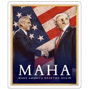 MAHA Make America Healthy Again Stickers