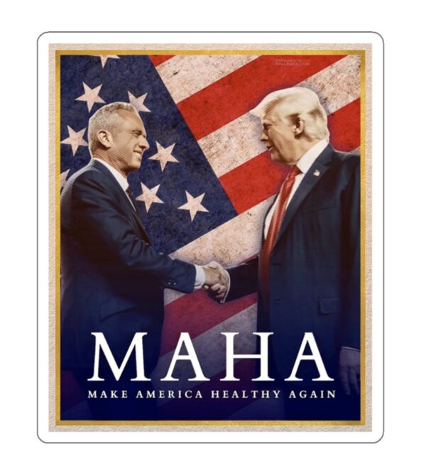 MAHA Make America Healthy Again Stickers