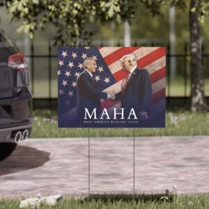 MAHA Make America Healthy Again Yard Sign USA