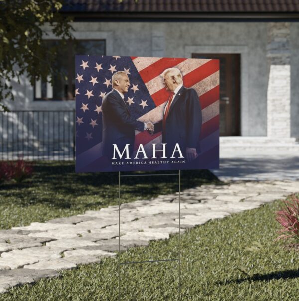 MAHA Make America Healthy Again Yard Signs US