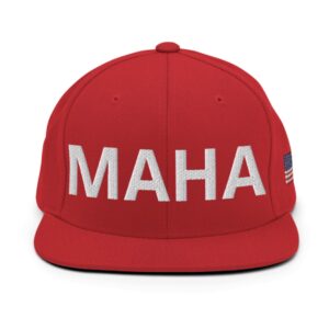 MAHA RFK Jr Snapback Hat USA