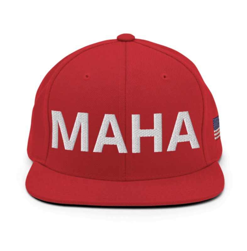 MAHA RFK Jr Snapback Hat USA