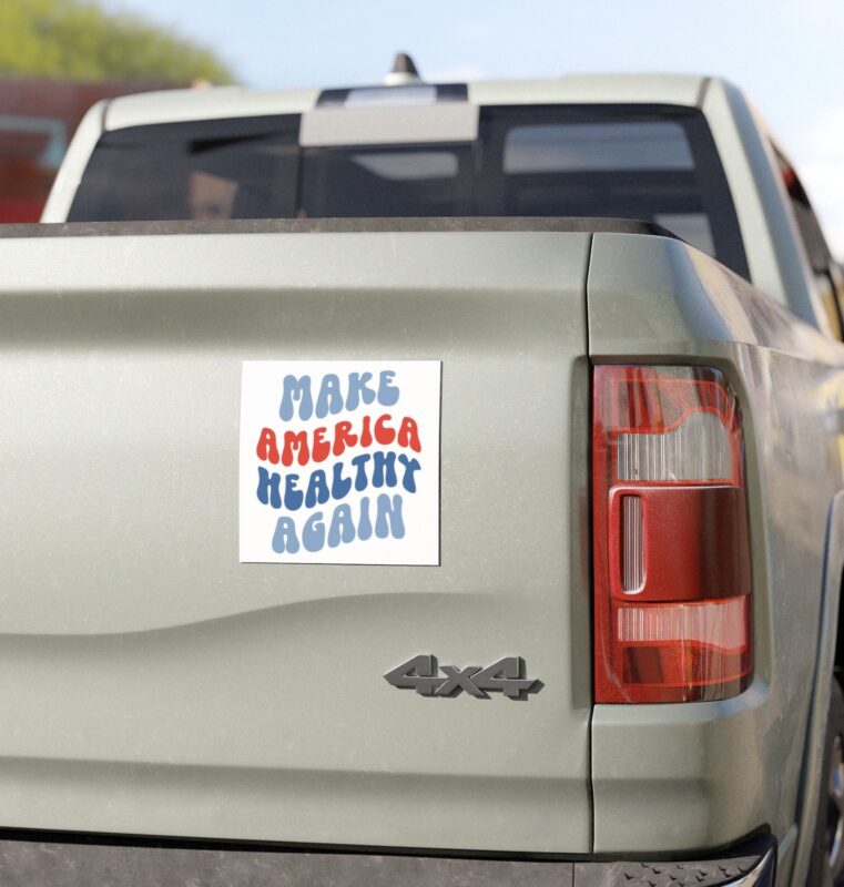 Make America Healthy Again Car Magnet