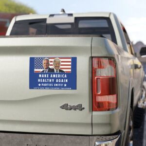 Make America Healthy Again Parties Unite Trump Kennedy Car Magnets, Stickers