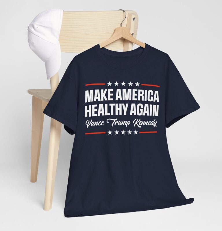 Make America Healthy Again T-Shirt, Vance Trump Kennedy TShirts