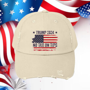 No Tax On Tips Hat ,Trump 2024 Caps1