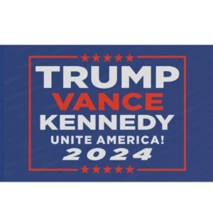 TRUMP VANCE KENNEDY Unite America 2024 Flag