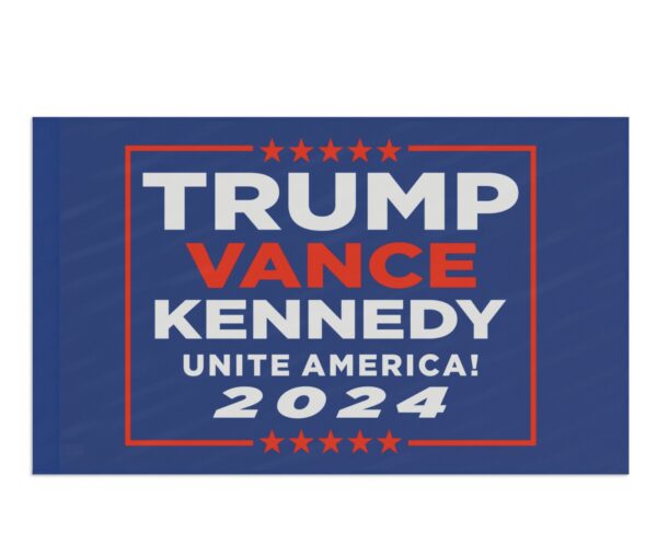 TRUMP VANCE KENNEDY Unite America 2024 Flag