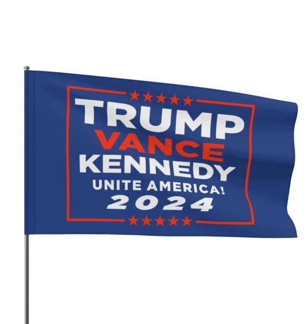 TRUMP VANCE KENNEDY Unite America 2024 Flags