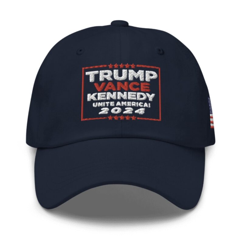 TRUMP VANCE KENNEDY Unite America 2024 Hats