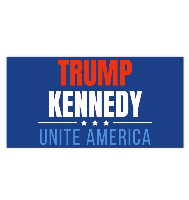 Trump Kennedy Unite America Bumper Stickers