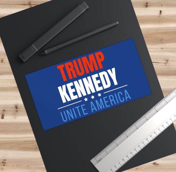 Trump Kennedy Unite America Bumper Stickers US