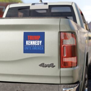 Trump Kennedy Unite America Car Magnet