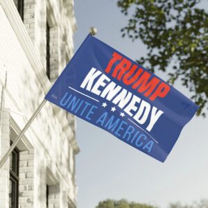 Trump Kennedy Unite America Flag USA