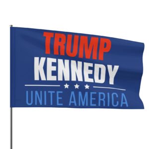 Trump Kennedy Unite America Flags