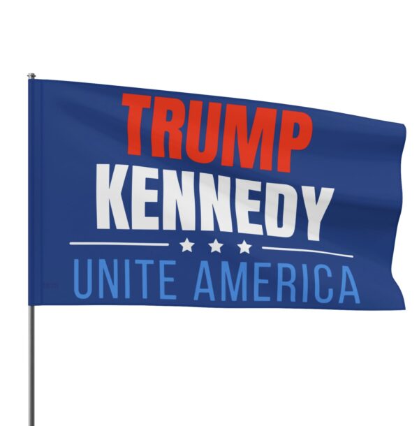 Trump Kennedy Unite America Flags