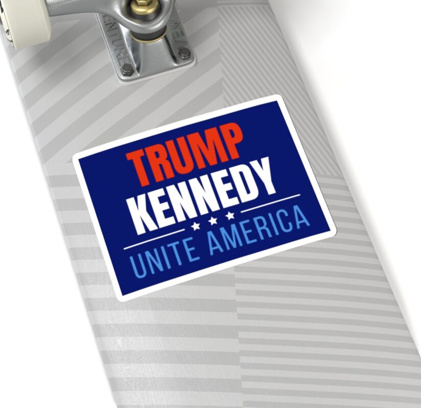 Trump Kennedy Unite America Sticker