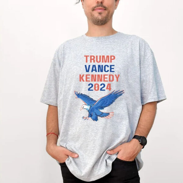 Trump Kennedy Vance T-Shirt, Donald Trump TShirt, Trump Vance 2024 Shirt, RFK Trump JD Vance Tee1