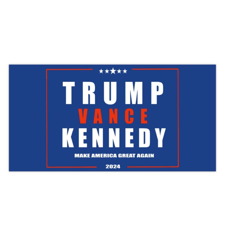 Trump Vance Kennedy 2024 Bumper Stickers