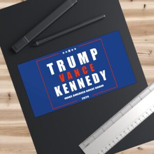 Trump Vance Kennedy 2024 Bumper Stickers US