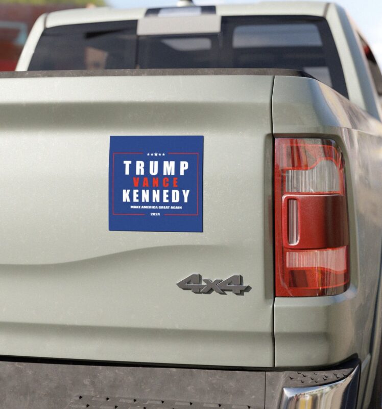 Trump Vance Kennedy 2024 Car Magnet