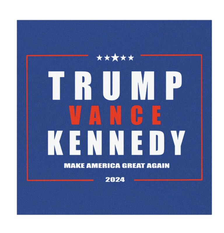 Trump Vance Kennedy 2024 Car Magnets