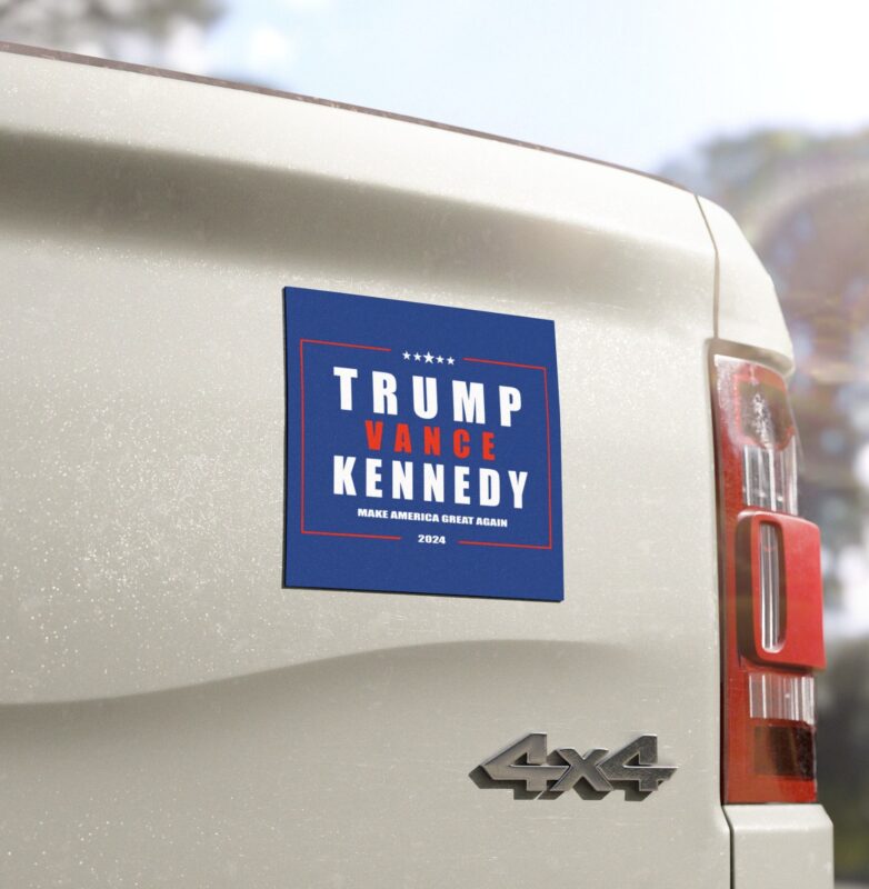 Trump Vance Kennedy 2024 Car Magnets US