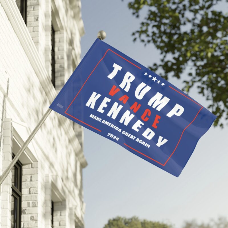 Trump Vance Kennedy 2024 Flag USA