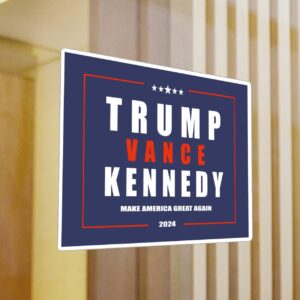 Trump Vance Kennedy 2024 Kiss-Cut Vinyl Decal