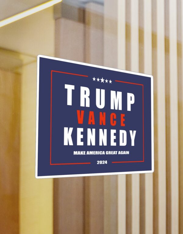 Trump Vance Kennedy 2024 Kiss-Cut Vinyl Decal