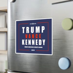 Trump Vance Kennedy 2024 Kiss-Cut Vinyl Decals US