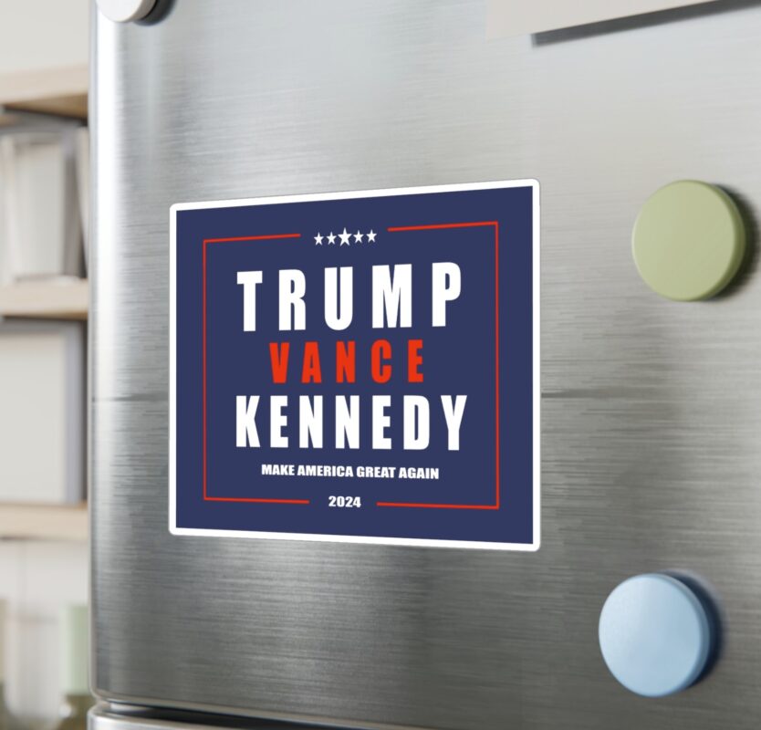 Trump Vance Kennedy 2024 Kiss-Cut Vinyl Decals US