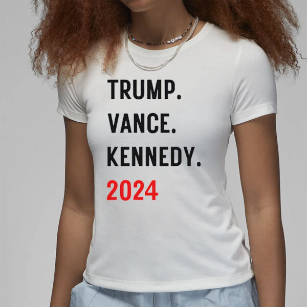 Trump Vance Kennedy 2024 Presidential Election Graphic T-Shirt