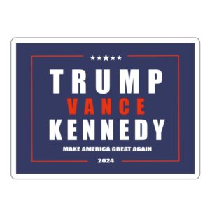 Trump Vance Kennedy 2024 Stickers