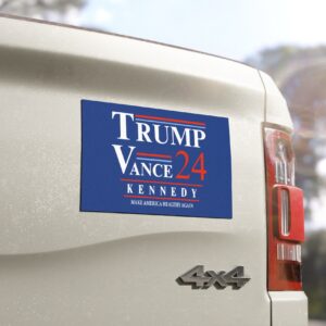 Trump Vance Kennedy 24 MAHA Car Magnets, Sticker